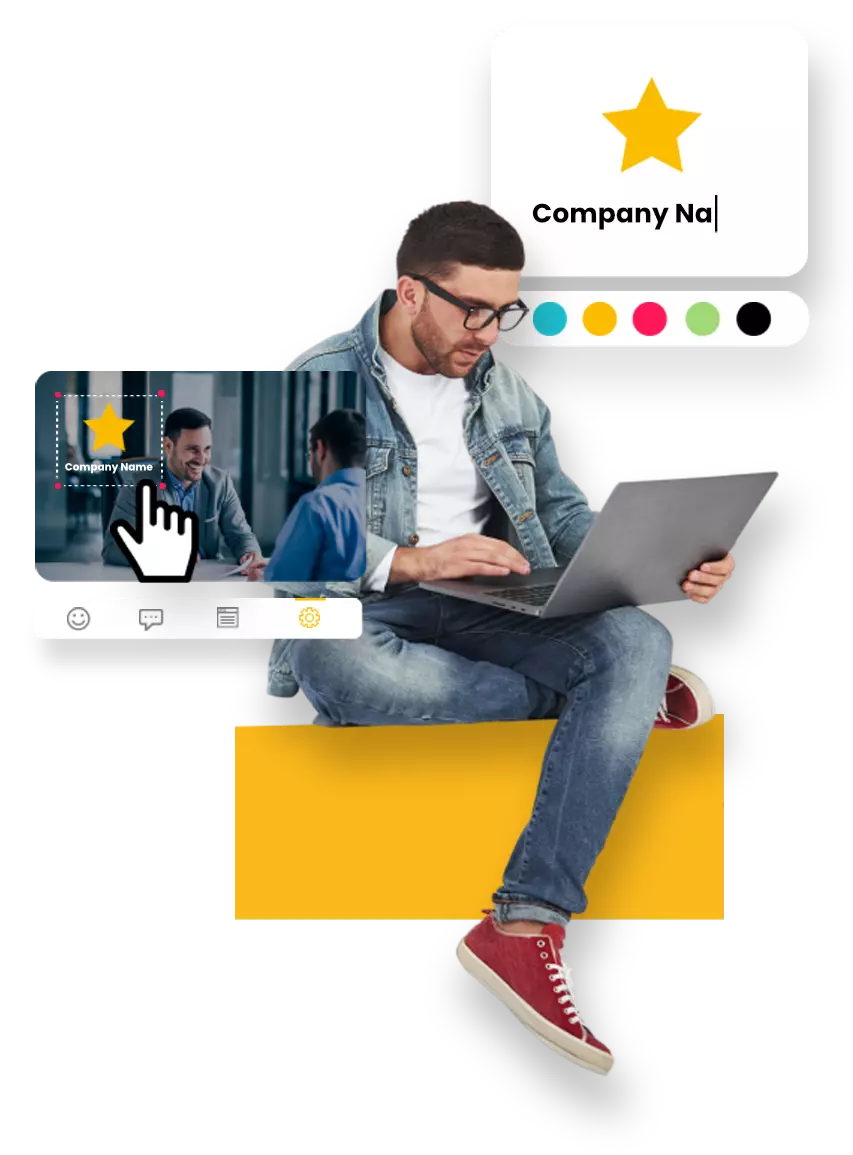 VidMagic custom branding for your videos